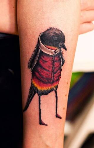 Mr. Bird tattoo